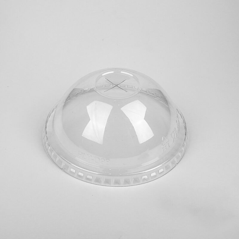 98mm PET Dome Lid with Hole for Cold Cup,PET-98D