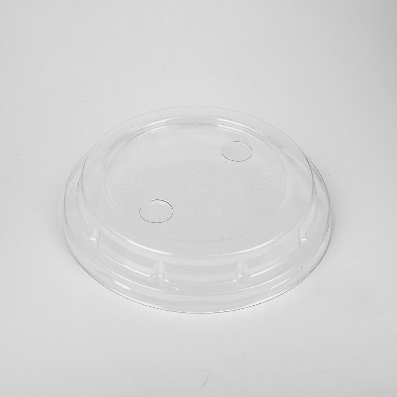 117mm PLA Flat Lid with X Slot for Cold Cup,PLA-117F