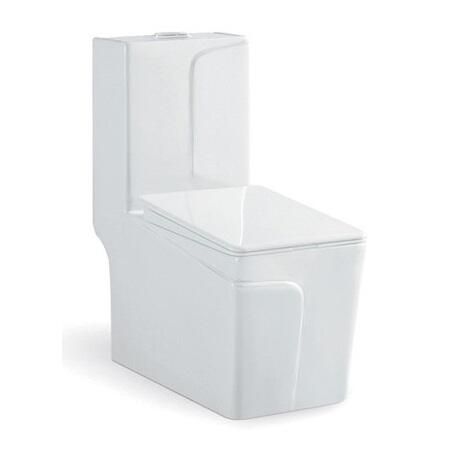 High quality European standard style modern hotel bathroom porcelain inodoro toilet bowl set one piece commode