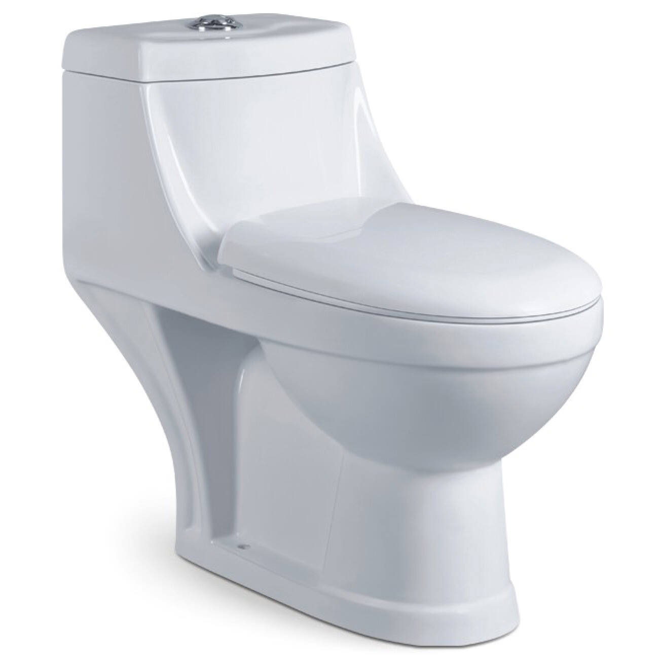 Sanitary ware bathroom ceramic washdown one piece wc toilet