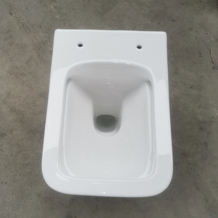 Sanitary ware wall hung toilet bowl price with soft close seat cover