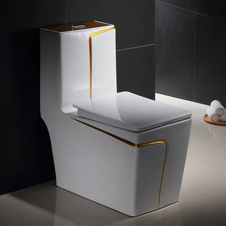 High quality European standard style modern hotel bathroom porcelain inodoro toilet bowl set one piece commode