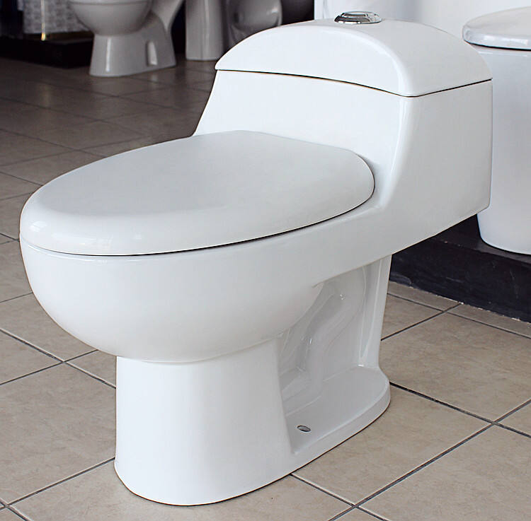 Cheap modern design bathroom ceramic siphonic one piece toilet bowl price for sale