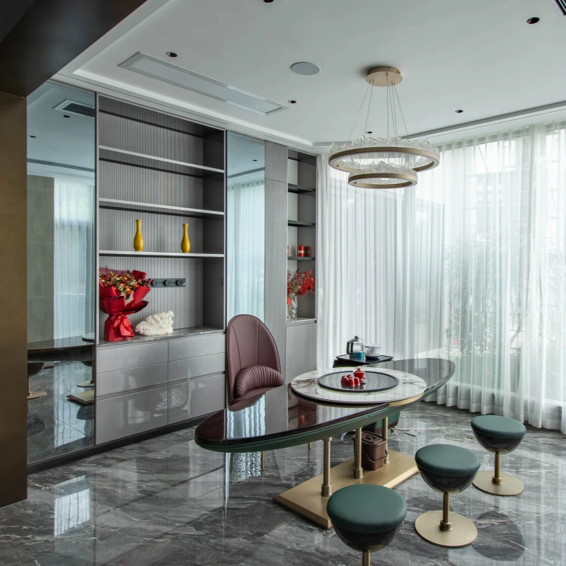 Luxury Villa Custom Cabinet Project with Lounge Storage, Bar Display, and Full-House Built-Ins Case image (3).webp
