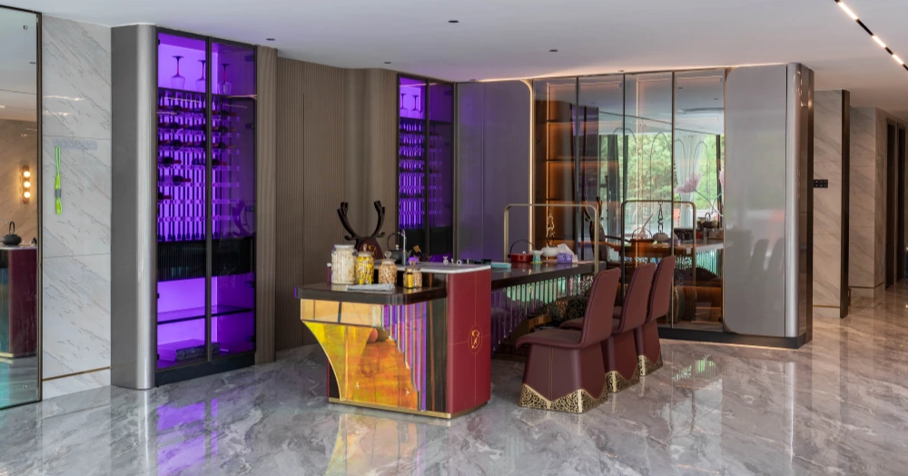Luxury Villa Custom Cabinet Project with Lounge Storage, Bar Display, and Full-House Built-Ins Case image (8).webp