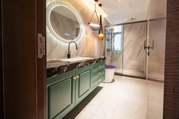 Luxury Villa Custom Cabinet Project with Lounge Storage, Bar Display, and Full-House Built-Ins Case image (6).webp