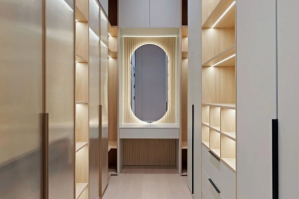 Premium Modern Villa Custom Cabinet Project with Open Kitchen, Wine Cellar, and Walk-In Closet Case image (7).webp