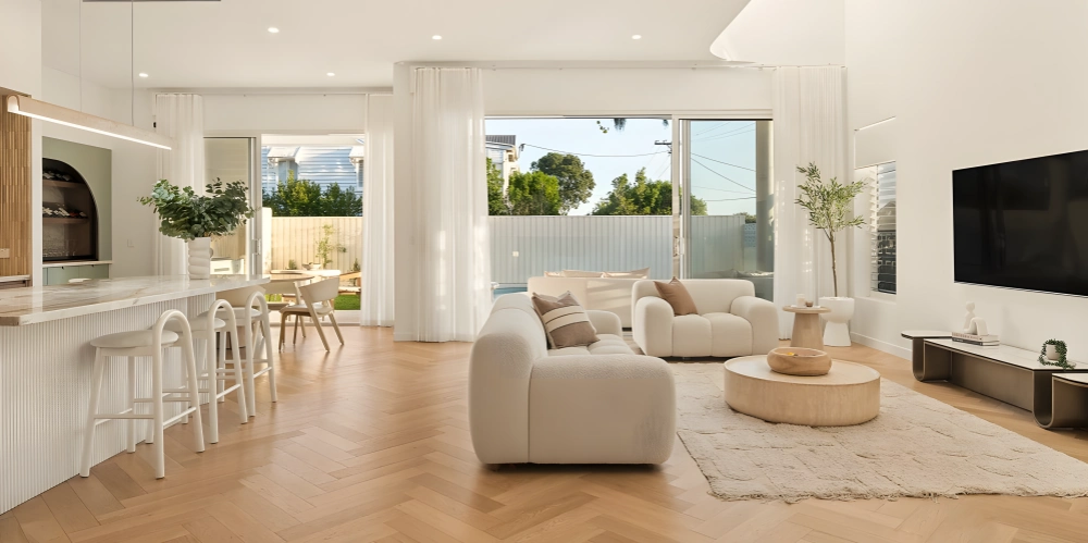 Luxury Custom Home Cabinet Project for a Bright Modern Villa Interior Case image (1).webp