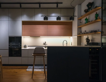 Modern Colored Kitchen Cabinet Ideas for Apartments product picture (9).webp