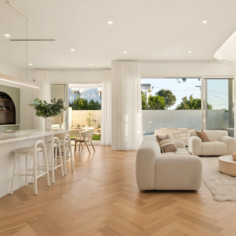 Luxury Custom Home Cabinet Project for a Bright Modern Villa Interior Case image (2).webp