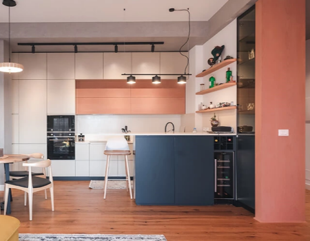 Modern Colored Kitchen Cabinet Ideas for Apartments product picture (8).webp
