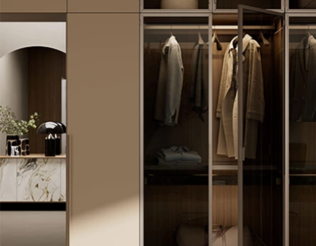 Luxury Wardrobe Designs With Tinted Glass Doors product picture (1).webp