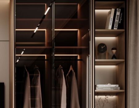 Luxury Bedroom Wardrobe Design With Glass Doors product picture (1).jpg
