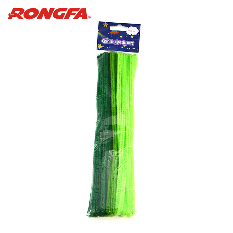 Normal Tre-färger/förpackning Chenille Stems Pipe Cleaners