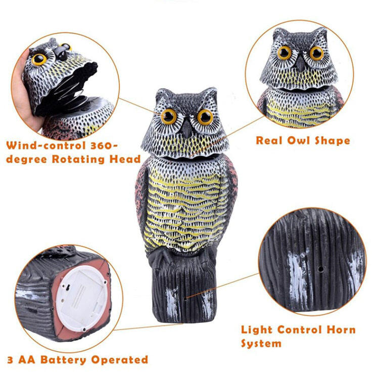Garden Plastic Owl factory