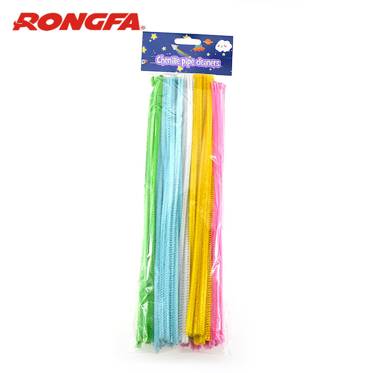 Normal Five-colors/pack Chenille Stems Pipe Cleaners