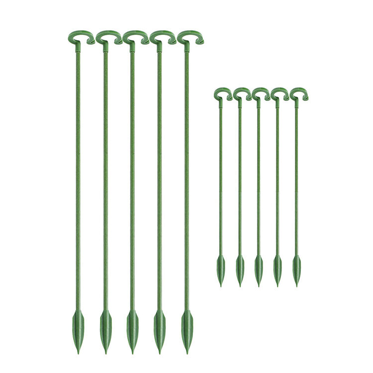 Garden Plastic Plants Stem Support Sticks