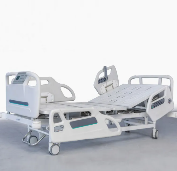 What key features boost electric hospital bed utility?