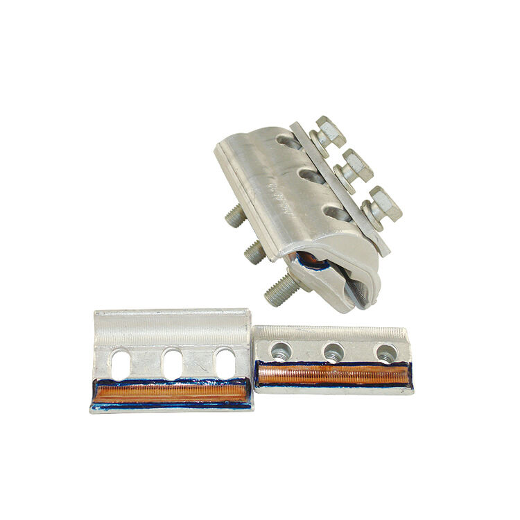 Bimetaal Compressie Koper Aluminium Geleider Parallelle kabelconnector