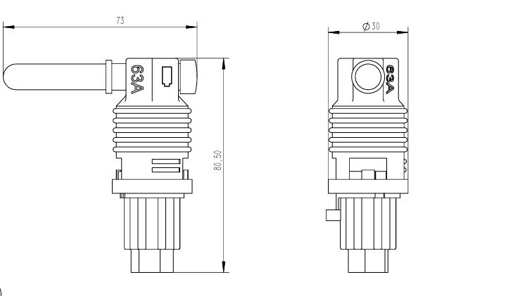 63A SDPA/SDPAD Aerial Fuse Holder for Secure electrical connection details