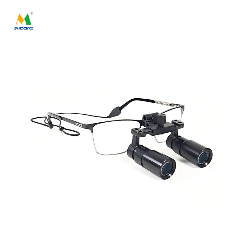 PKHM-400X dental binocular magnifying adjustable with metal Barrels material micare