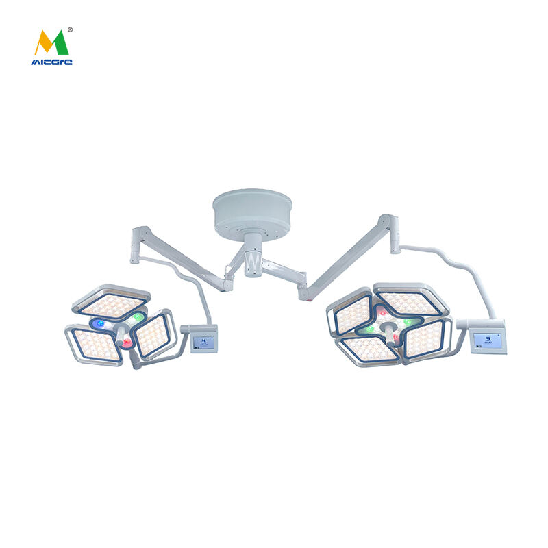 MICARE MAX LED E700/500 Surgical Shadowless Double-Arm LED Operating Light