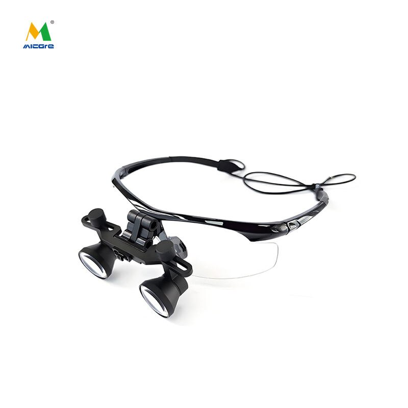 21BPS dental loupes 2.5 400mm led 2.5x 3.0x 3.5x best medical surgical glasses micare