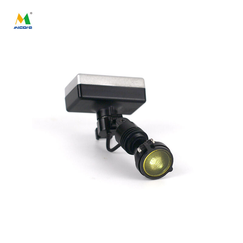 مصباح أمامي LED محمول بقوة 5 واط مع بطارية لمجاهر العينين Micare MF-JD2100