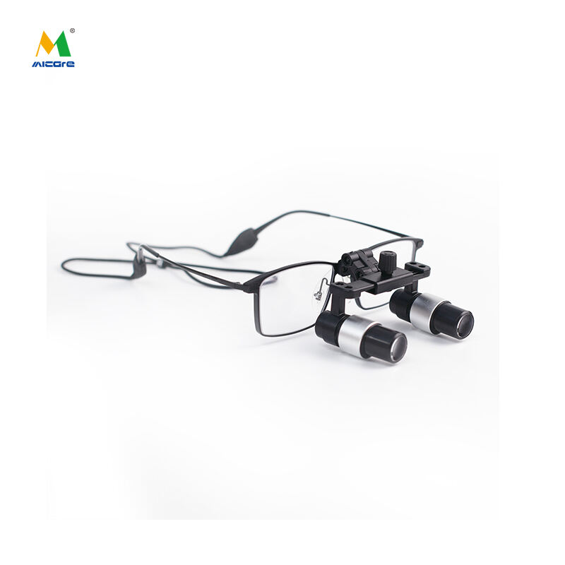 MICARE MC400 medical loupes 4.0X 5.0X 6.0X Dental surgery binocular magnifier led surgical magnifying lens