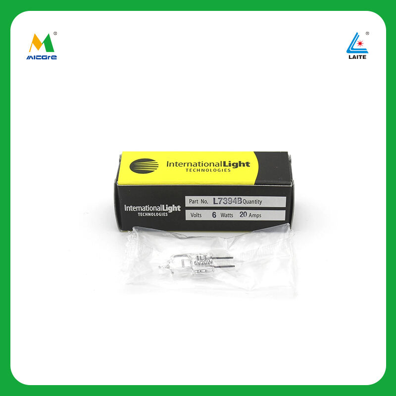 L7394 6v 20w G4 ჰალოგენის ბურთი GLAMOUR MD1600 MD2000 ბიოქიმიური ანალიზატორის სვეტი