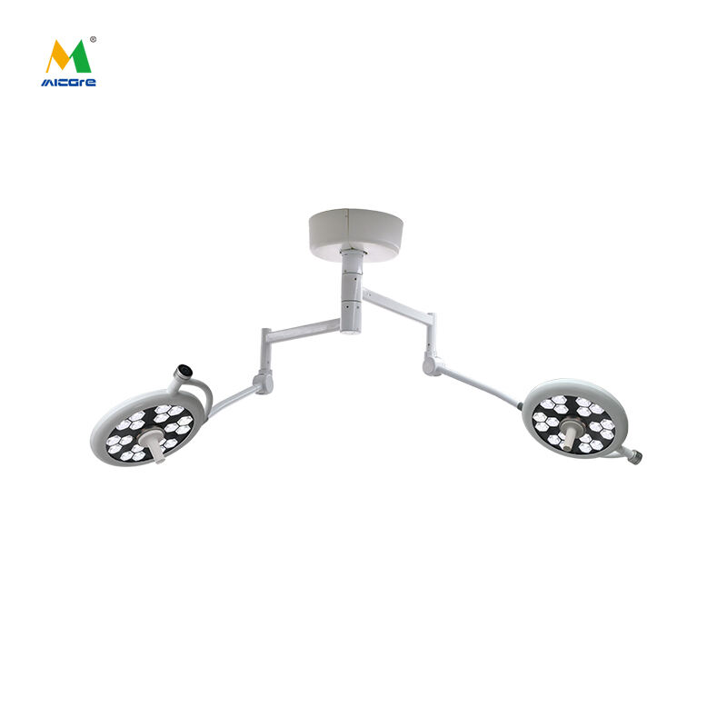  JD1800J Plus  LED Shadowless Lamps Ceiling Dual Domes Surgical Lamp Supplier