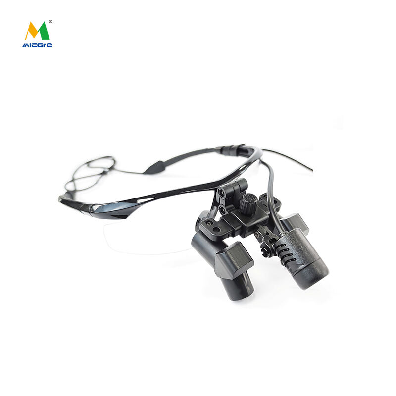 Micare FDJ Ergo-3.5x magnifying lens with 3w MA JD2100 dental surgcial headlight