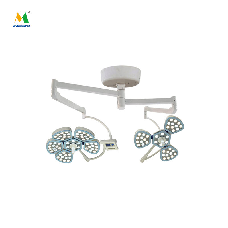 MICARE Flower led E500/700 Lampu Operasi Langit-langit Peralatan Medis Lengan Ganda