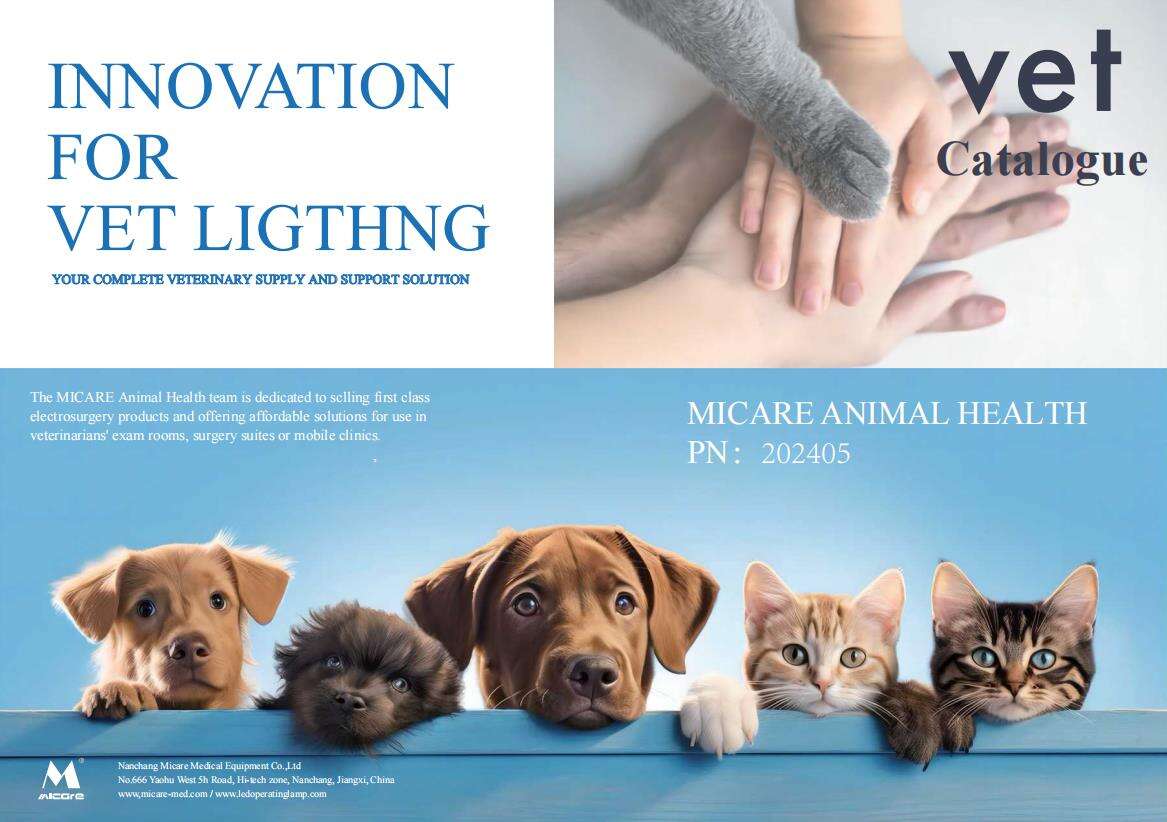  Catalog of VET Surgical Lights