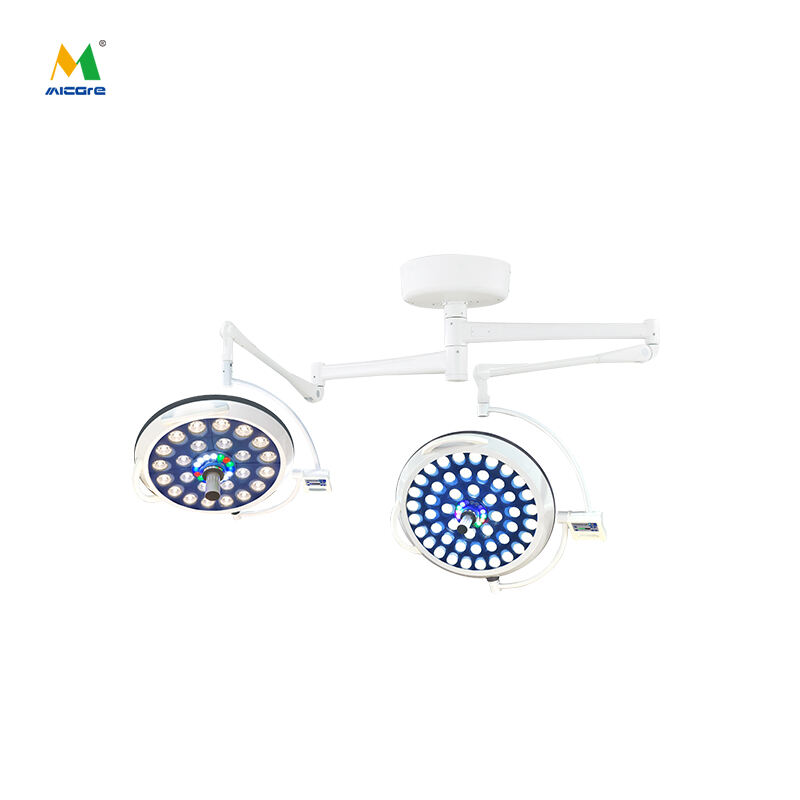 MICARE  Multi-color E500/700 Multi-function Adjustable led double head ceiling operating light