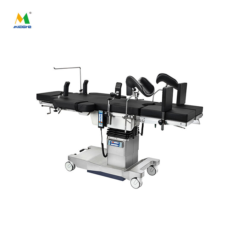 MICARE ET500T Stainless Adjustable Electric Surgical Medical Tables Examination Operation Bed Table