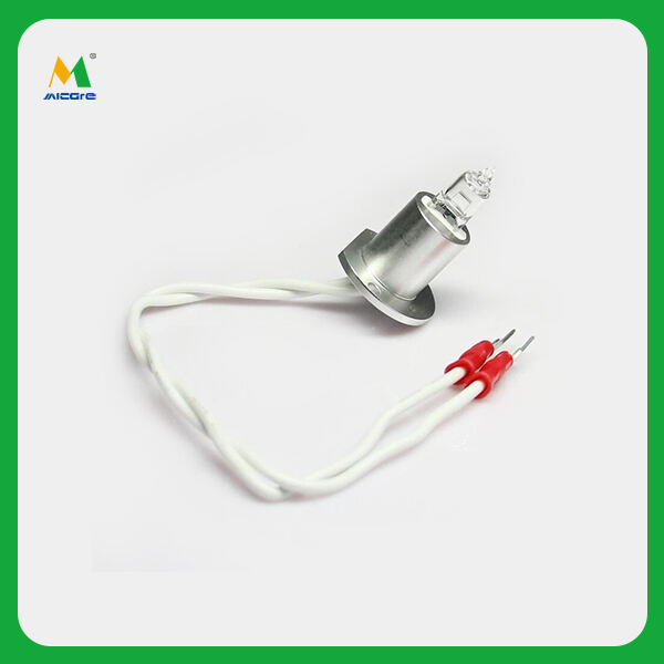 مصباح هالوجين 12V20W لجهاز URIT-8020A/8021A/8260/8036، لمبة للضوء لجهاز Urit 8030 8026 8061 8240 لتحليل الكيمياء الحيوية