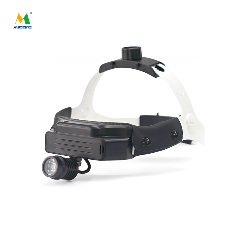 MICARE ME-JD2900 Headlights High Quality Custom Headlamp Wireless Dental Shadowless Surgery 10w LED ENT Medical Headlamp.