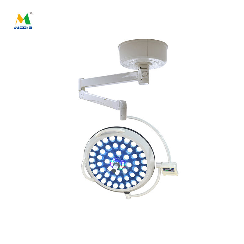 MICARE MULTI-COLOR E700 Medical surgery single head ceiling lamp LED shadowless lighting