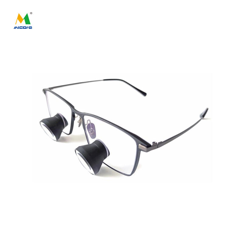 21NM-250X best price dental magnifying loupes 2.5-3.5 adjustable dental magnifying glass micare