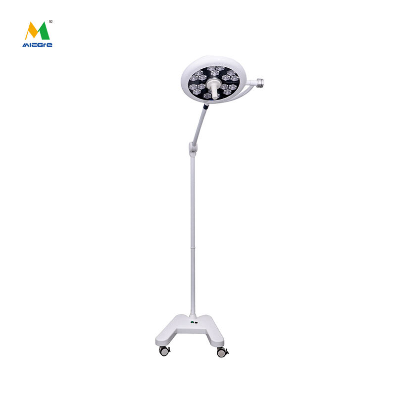Minor Surgery LED Light Portable Floor Operating Lamp 95-245V JD1800L Plus Micare