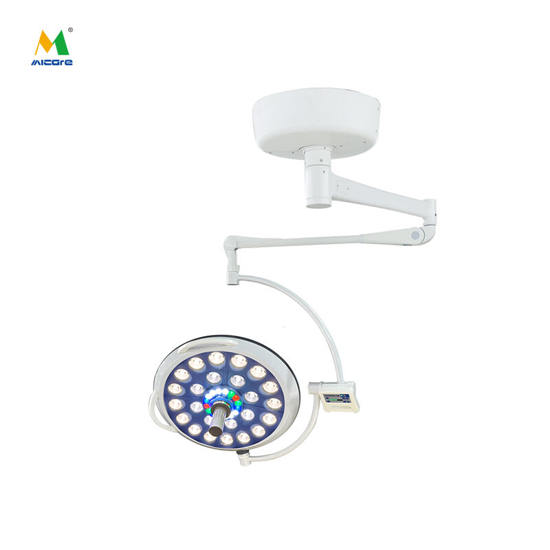 MICARE MULTI-COLOR E500 Bezcieniowa lampa zabiegowa Lampa operacyjna Sufitowa świecąca lampa operacyjna