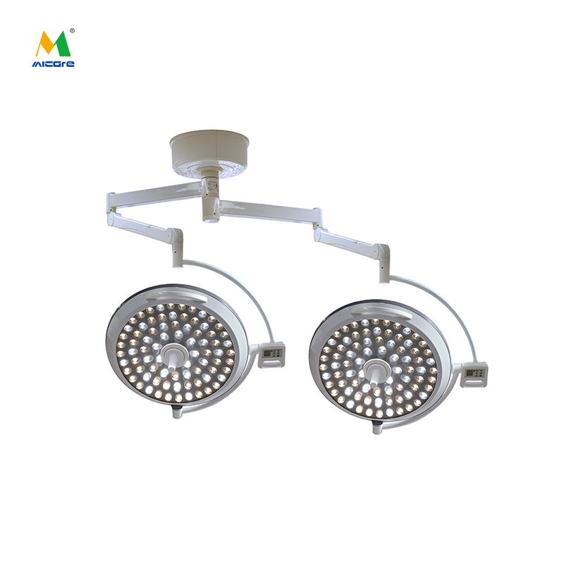 MICARE Power led E700/700 led double dome telescopic operating light