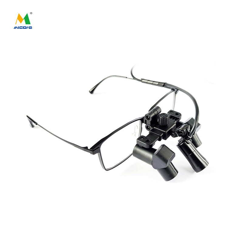 Micare FDJ-3.5X dental loupes ergovision light with 5w Ergonomic headlights MB-JD2100