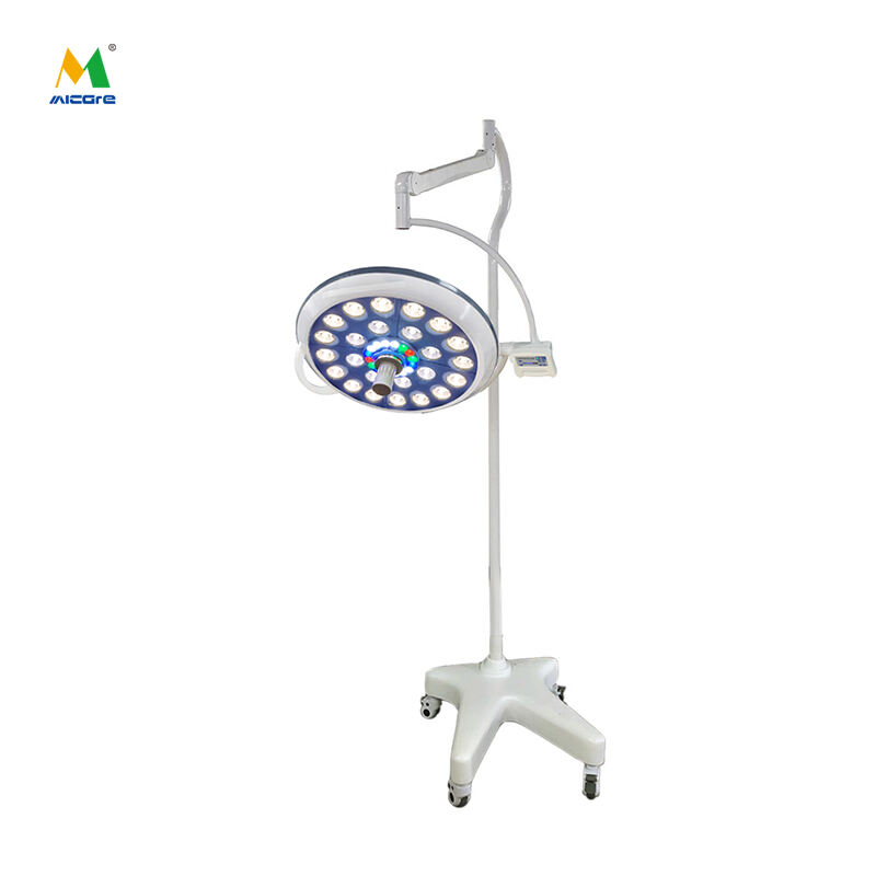 MICARE MULTI-COLOR E500L Luz médica sem sombra Vertical LED OT luz Hospital/clínica cirúrgica