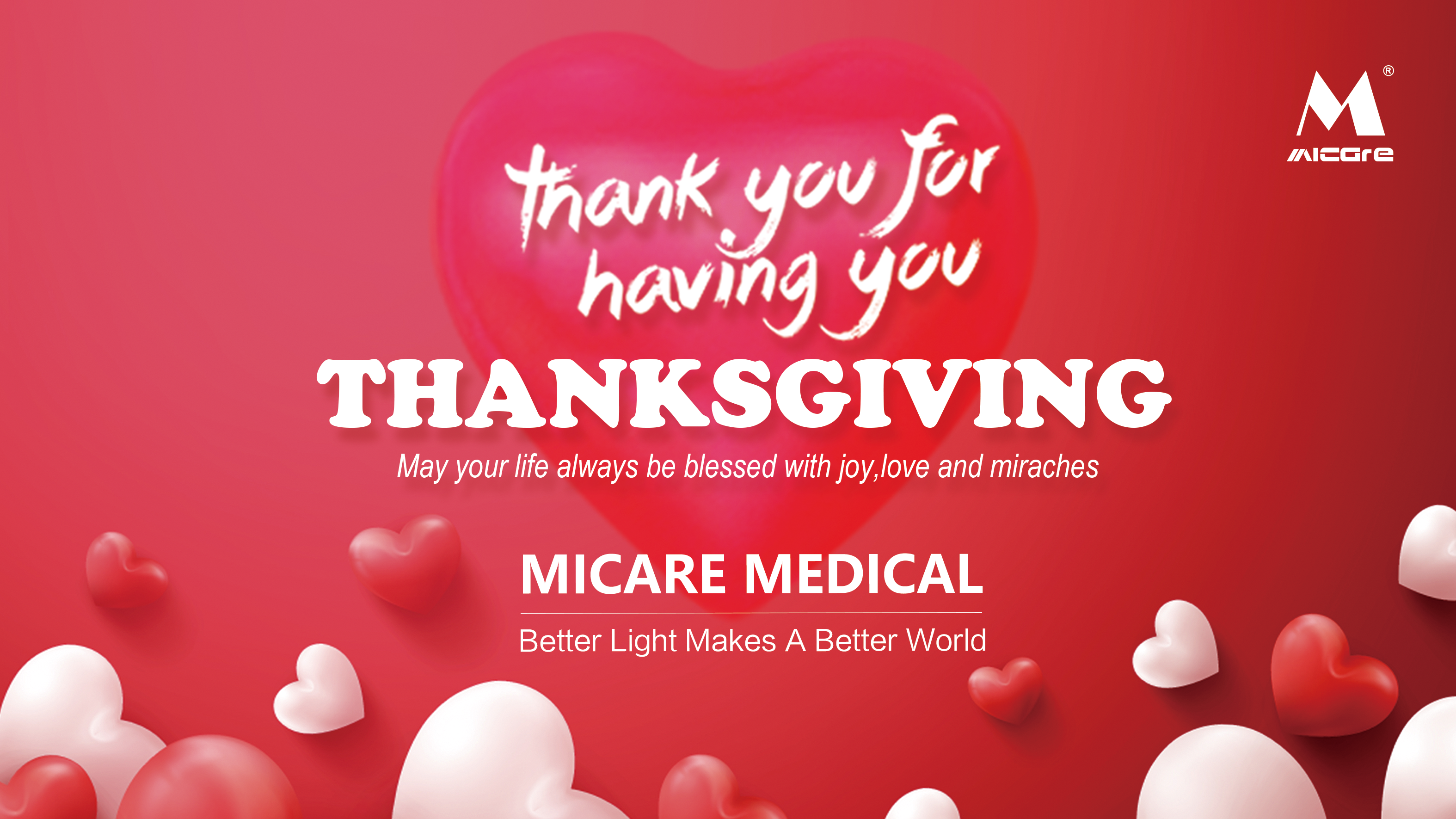 A Season of Thanksgiving: A Heartfelt Message from Micare