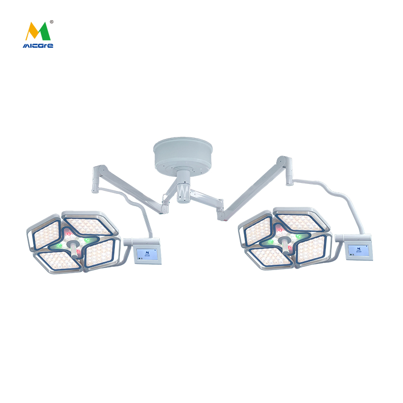 MICARE MAX LED E700/700 Double Dome Surgical Light Medic Surgery LED Lamp  Operating Room Light