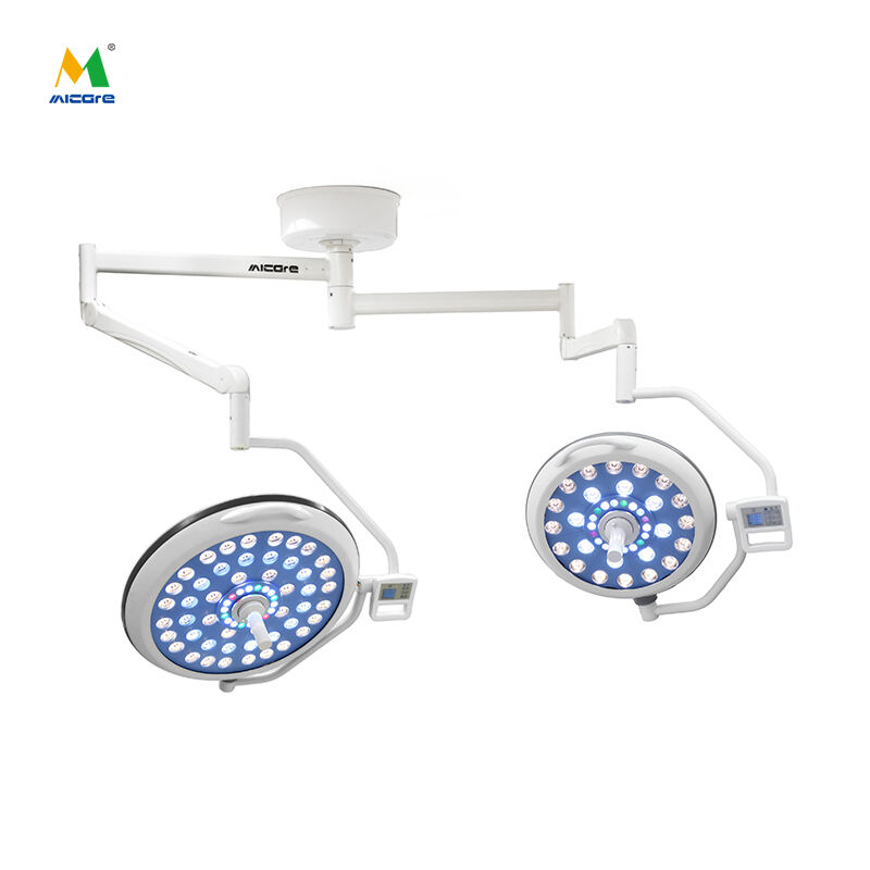 MICARE Multi-color Plus E700/500 Medical Ceiling LED Shadowless Operation Lamp Operating Room Surgical Light