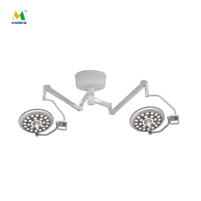 MICARE  Power led plus E500 500 LED bulbs for General surgery department  Ceiling LED Surgical Medical Exam Light Shadowless Lamp