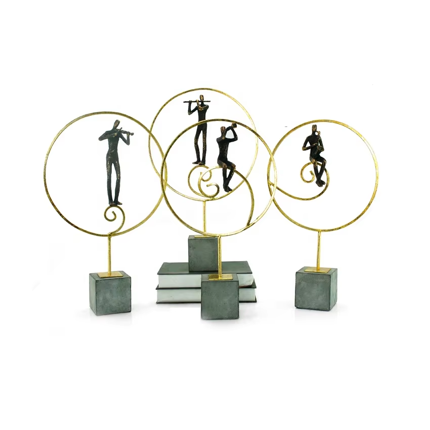 Abstract Metal Sculptures Add Industrial Flair to Spaces
